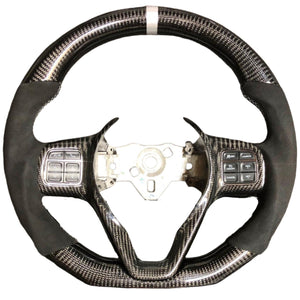 1996-2010 Dodge Viper Custom Carbon Fiber LED Steering Wheel - AutoLEDTech.com