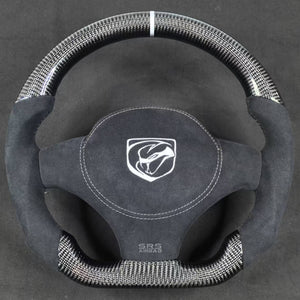 1996-2010 Dodge Viper Custom Carbon Fiber LED Steering Wheel - AutoLEDTech.com
