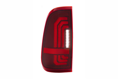 1999-2016 Ford F250 F350 Super Duty Red Smoked LED Tail Lights - AutoLEDTech.com