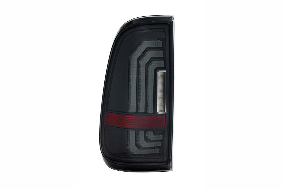 1999-2016 Ford F250 F350 Super Duty Red Smoked LED Tail Lights - AutoLEDTech.com