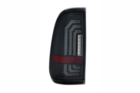 1999-2016 Ford F250 F350 Super Duty Red Smoked LED Tail Lights - AutoLEDTech.com