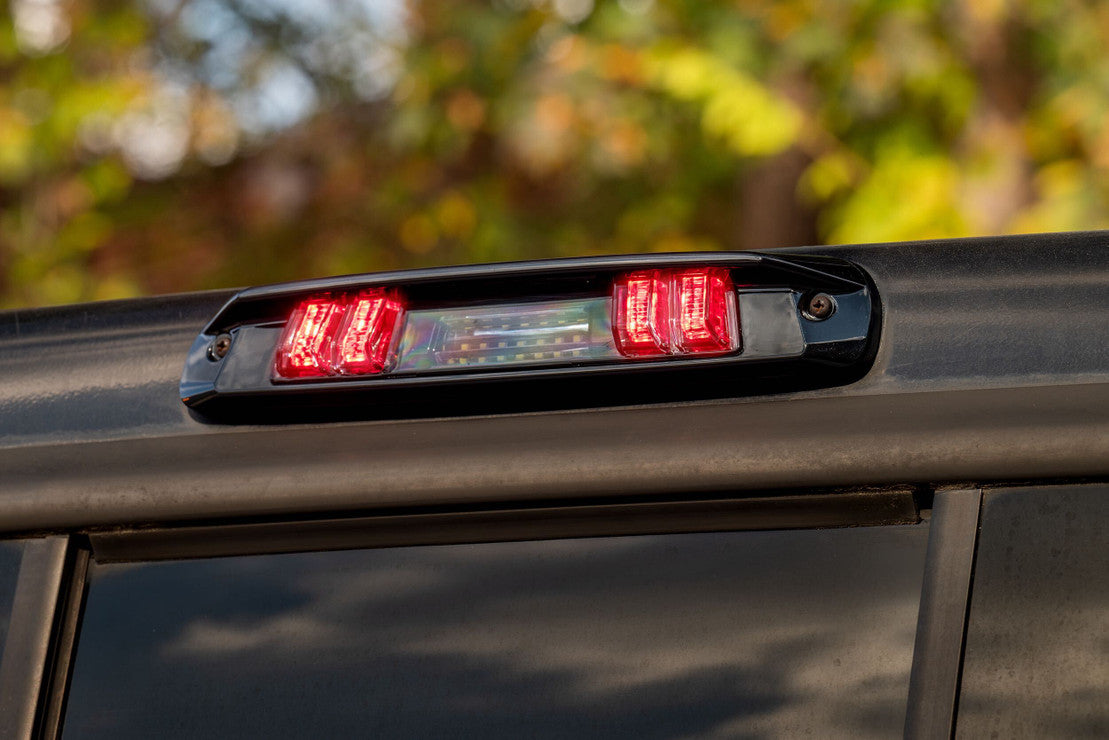 1999-2016 Ford F250 F350 Super Duty Red Smoked LED Tail Lights - AutoLEDTech.com