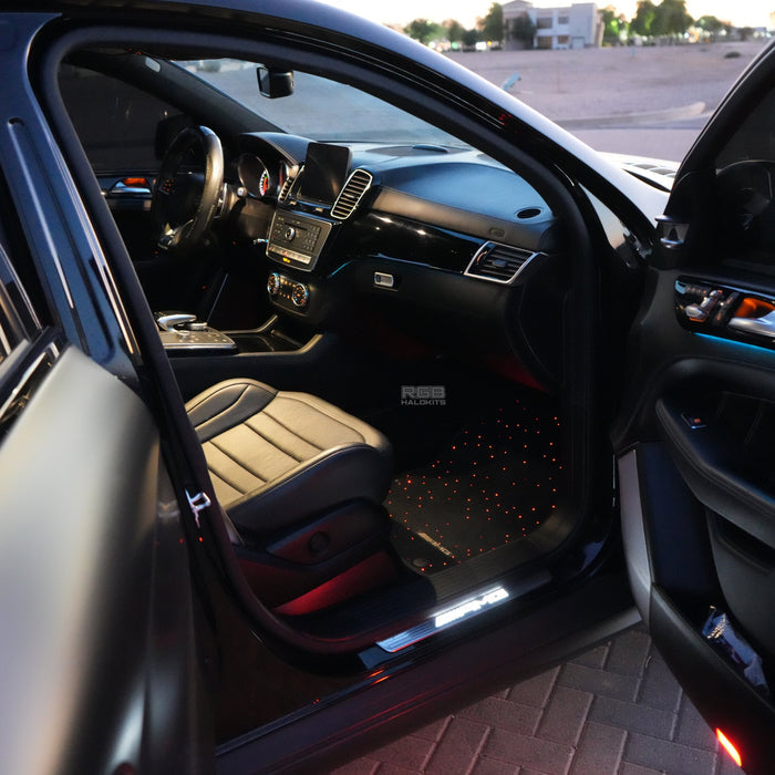 RGBW LED Starlight Floor Mats Lights Kit