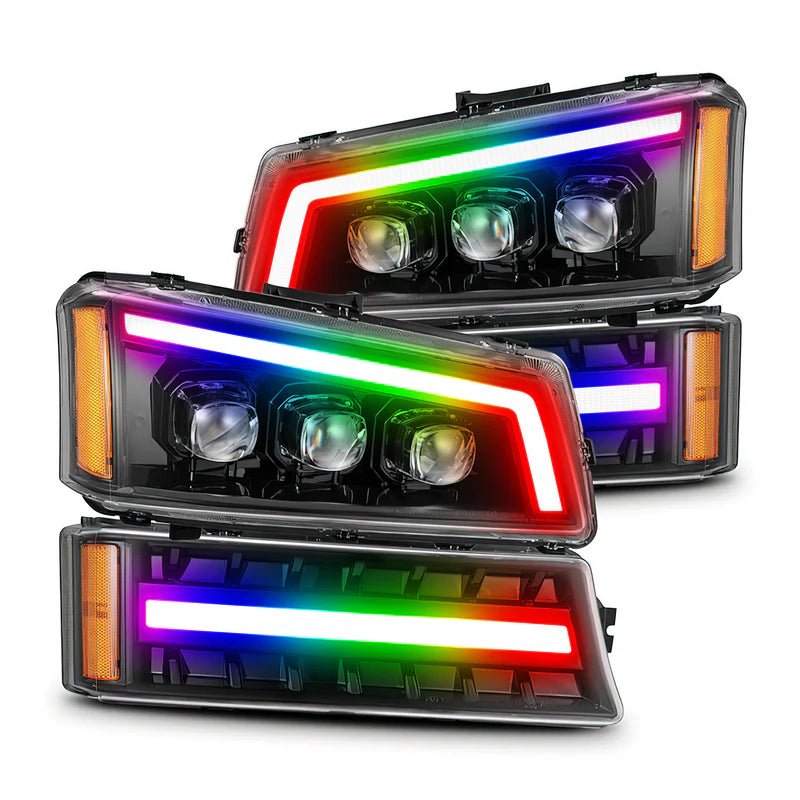 2003-2006 Chevrolet Silverado NOVA-Series LED Projector Headlights