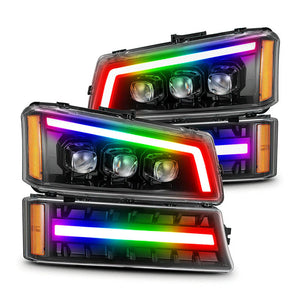 2003-2006 Chevrolet Silverado NOVA-Series LED Projector Headlights