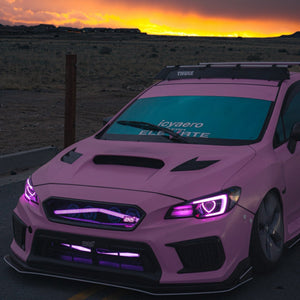 2000-2021 STI RGBW Flow Series LED Badge Emblem - Lit Logos - AutoLEDTech.com