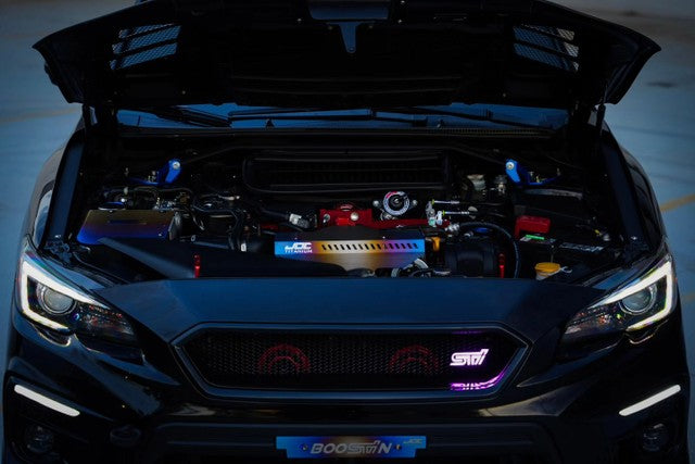 2000-2021 STI RGBW Flow Series LED Badge Emblem - Lit Logos - AutoLEDTech.com