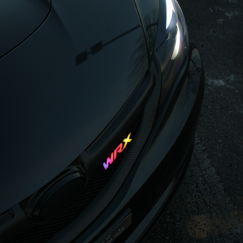 2000-2024 WRX RGBW Flow Series LED Badge Emblem - Lit Logos - AutoLEDTech.com