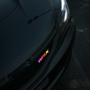 2000-2024 WRX RGBW Flow Series LED Badge Emblem - Lit Logos - AutoLEDTech.com