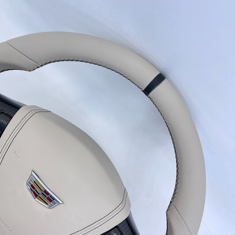 2003-2007 Cadillac CTS XLR STS Carbon Fiber Steering Wheel - AutoLEDTech.com