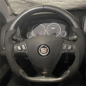 2003-2007 Cadillac CTS XLR STS Carbon Fiber Steering Wheel - AutoLEDTech.com