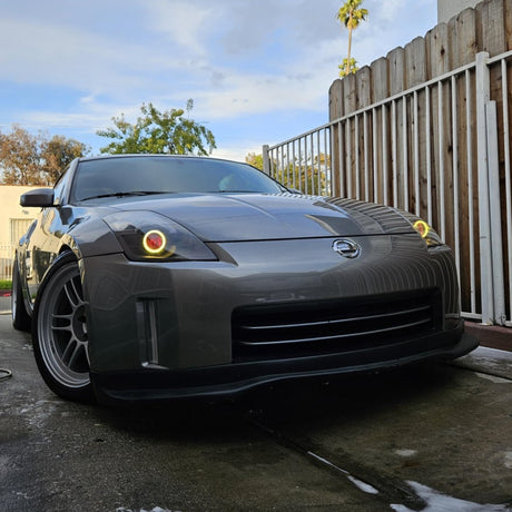 2003-2009 Nissan 350z RGBW Flow Series LED Halo DRL Kit - AutoLEDTech.com