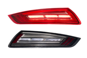 2005-2008 Porsche 911 997.1 Red Smoked XB LED Tail Lights - AutoLEDTech.com
