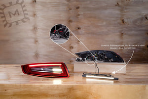 2005-2008 Porsche 911 997.1 Red Smoked XB LED Tail Lights - AutoLEDTech.com