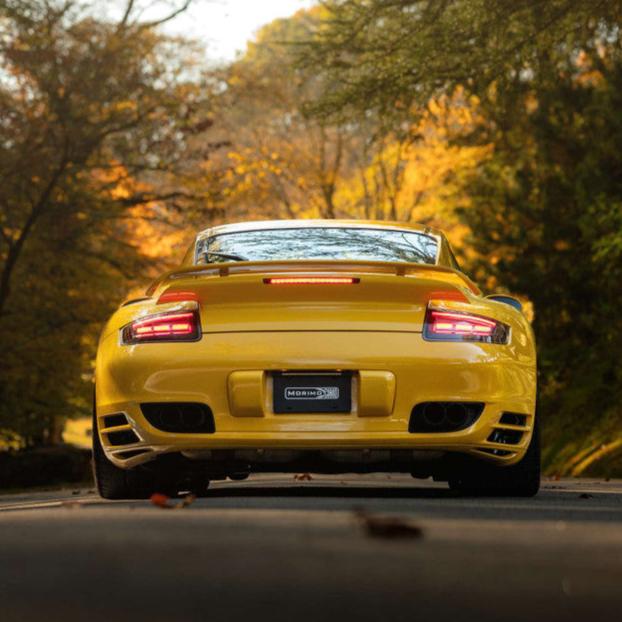 2005-2008 Porsche 911 997.1 Red Smoked XB LED Tail Lights - AutoLEDTech.com