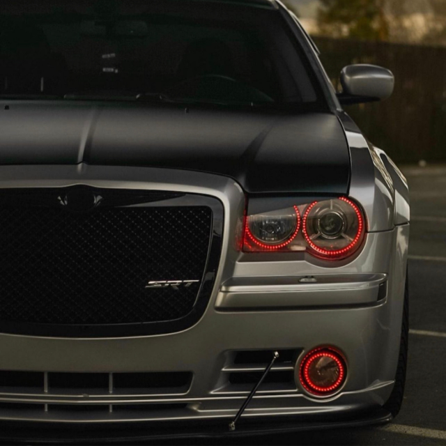 2005-2010 Chrysler 300C/SRT RGBW Flow Series Halo Kit - AutoLEDTech.com