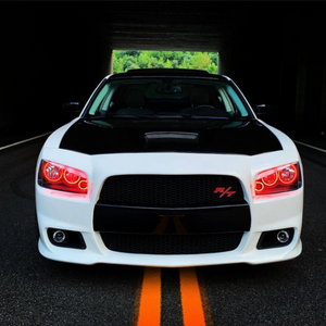 2005-2010 Dodge Charger RGBW Flow Series LED Halo Kit - AutoLEDTech.com