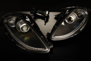2005-2010 Ferrari F430 Bi-Xenon Projector Headlights - Founders - AutoLEDTech.com