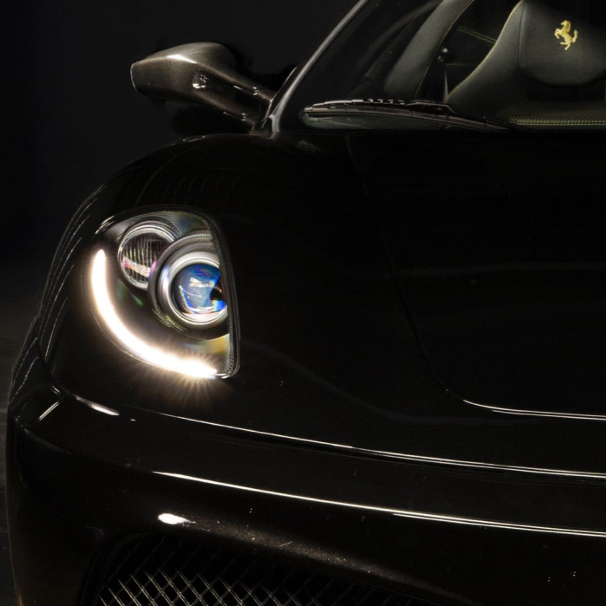 2005-2010 Ferrari F430 Bi-Xenon Projector Headlights - Founders - AutoLEDTech.com