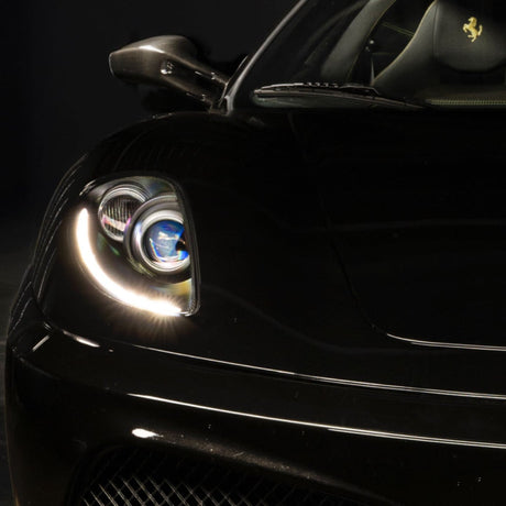 2005-2010 Ferrari F430 Bi-Xenon Projector Headlights - Founders - AutoLEDTech.com