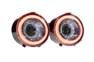 2005-2013 Chevrolet C6 Corvette XB LED DRL Projector Headlights - C8 Design - AutoLEDTech.com