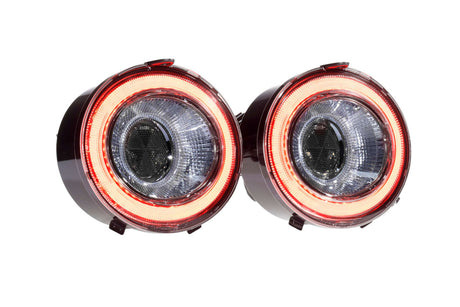 2005-2013 Chevrolet C6 Corvette XB LED DRL Projector Headlights - C8 Design - AutoLEDTech.com