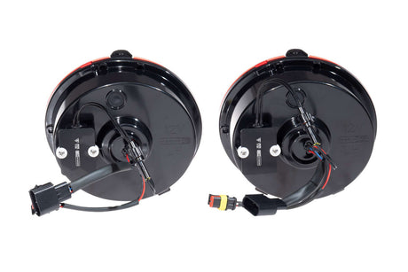 2005-2013 Chevrolet C6 Corvette XB LED DRL Projector Headlights - C8 Design - AutoLEDTech.com
