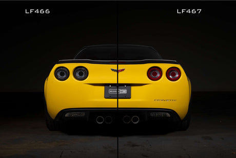 2005-2013 Chevrolet C6 Corvette XB LED DRL Projector Headlights - C8 Design - AutoLEDTech.com