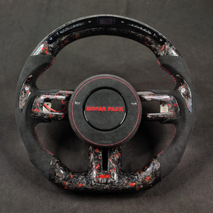 2005-2014 Ford Mustang Carbon Fiber Steering Wheel - AutoLEDTech.com