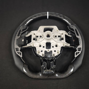 2005-2014 Ford Mustang Carbon Fiber Steering Wheel - AutoLEDTech.com