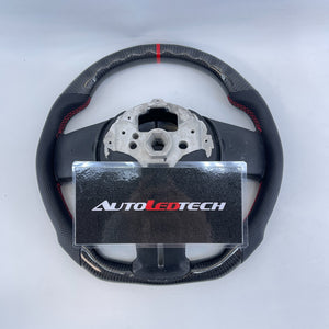 2005-2014 Ford Mustang Carbon Fiber Steering Wheel - AutoLEDTech.com