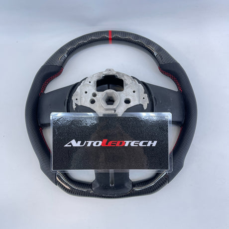2005-2014 Ford Mustang Carbon Fiber Steering Wheel - AutoLEDTech.com