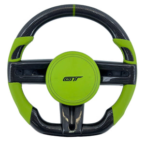 2005-2014 Ford Mustang Carbon Fiber Steering Wheel - AutoLEDTech.com