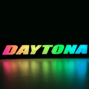 2005-2023 Dodge Charger DAYTONA RGB Flow Series LED Badge Emblem Logo - AutoLEDTech.com