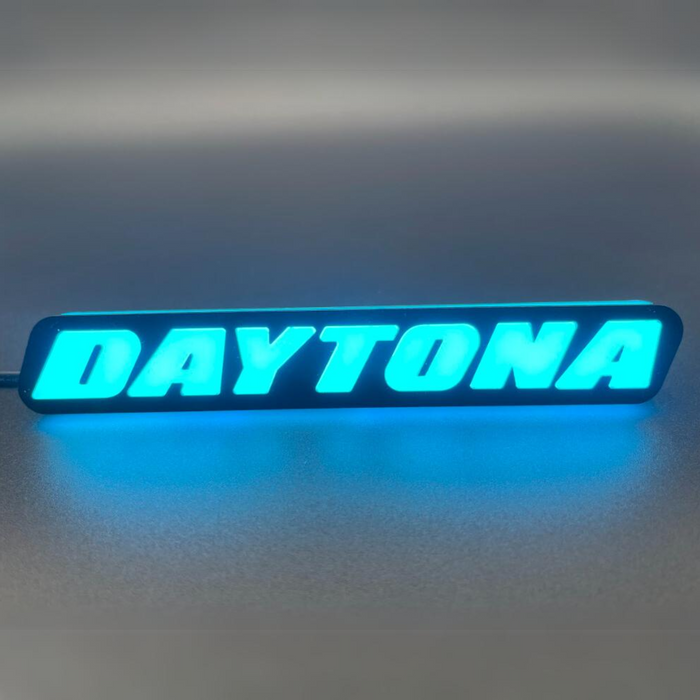 2005-2023 Dodge Charger DAYTONA RGB Flow Series LED Badge Emblem Logo - AutoLEDTech.com