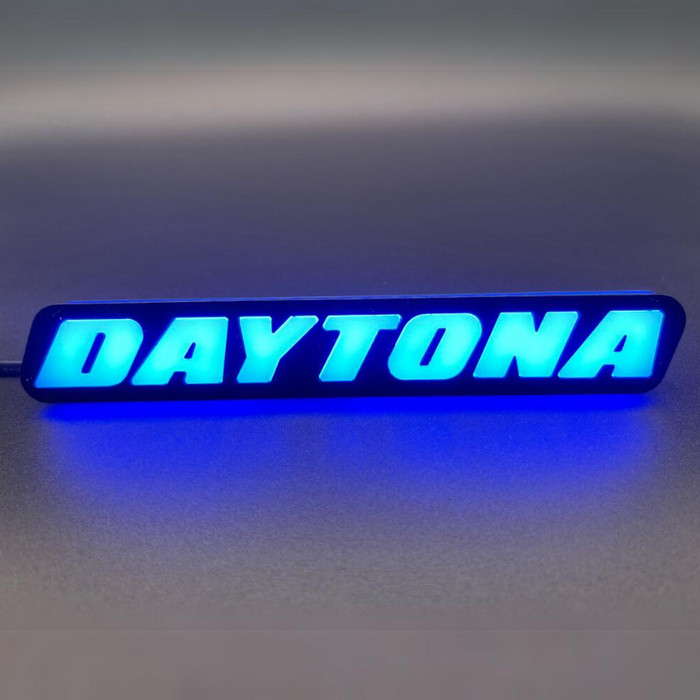 2005-2023 Dodge Charger DAYTONA RGB Flow Series LED Badge Emblem Logo - AutoLEDTech.com