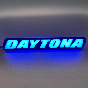 2005-2023 Dodge Charger DAYTONA RGB Flow Series LED Badge Emblem Logo - AutoLEDTech.com