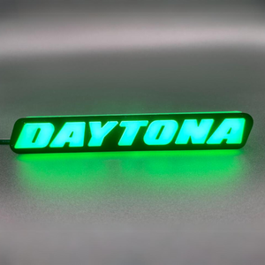 2005-2023 Dodge Charger DAYTONA RGB Flow Series LED Badge Emblem Logo - AutoLEDTech.com