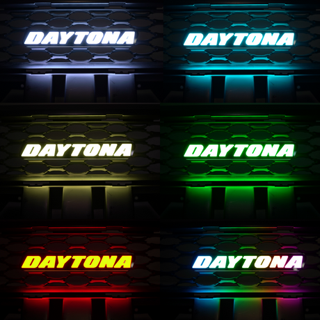 2005-2023 Dodge Charger DAYTONA RGB Flow Series LED Badge Emblem Logo - AutoLEDTech.com