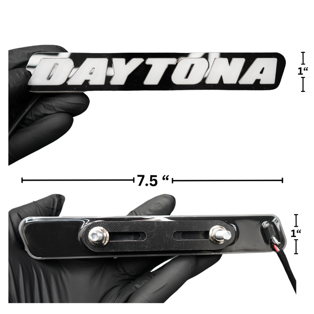 2005-2023 Dodge Charger DAYTONA RGB Flow Series LED Badge Emblem Logo - AutoLEDTech.com