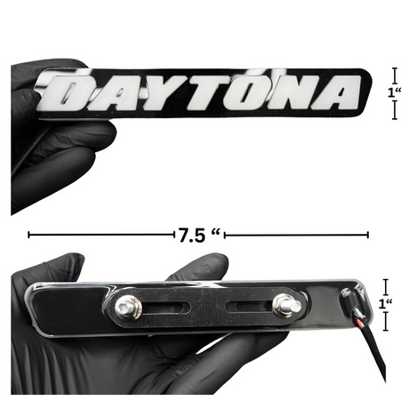 2005-2023 Dodge Charger DAYTONA RGB Flow Series LED Badge Emblem Logo - AutoLEDTech.com
