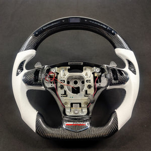 2006-2013 C6 Corvette Custom Carbon Fiber Steering Wheel - AutoLEDTech.com