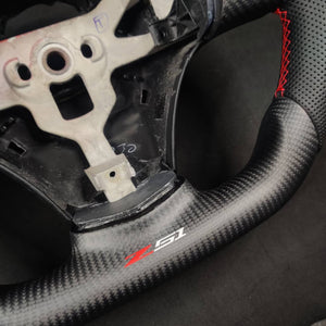 2006-2013 C6 Corvette Custom Carbon Fiber Steering Wheel - AutoLEDTech.com