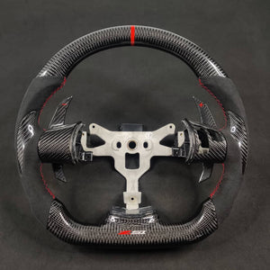 2006-2013 C6 Corvette Custom Carbon Fiber Steering Wheel - AutoLEDTech.com
