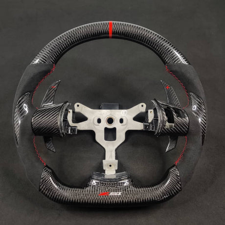 2006-2013 C6 Corvette Custom Carbon Fiber Steering Wheel - AutoLEDTech.com