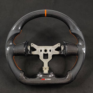 2006-2013 C6 Corvette Custom Carbon Fiber Steering Wheel - AutoLEDTech.com