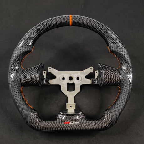 2006-2013 C6 Corvette Custom Carbon Fiber Steering Wheel - AutoLEDTech.com