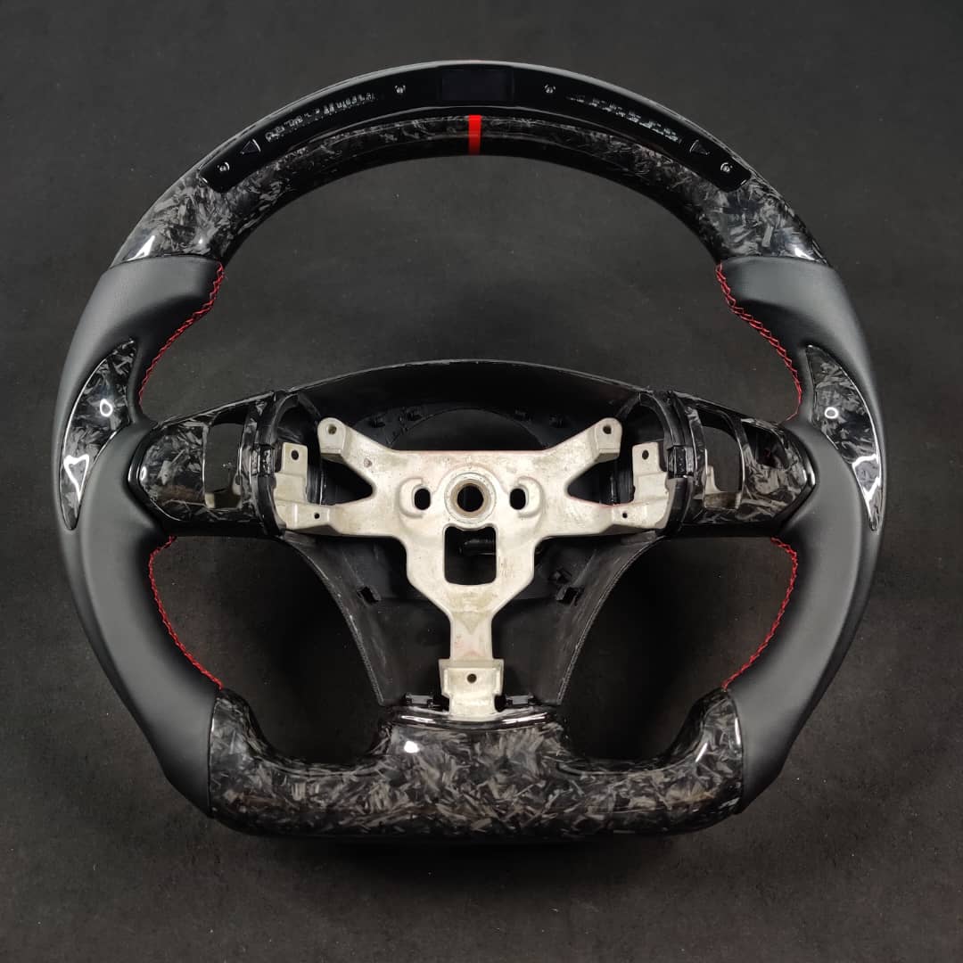2006-2013 C6 Corvette Custom Carbon Fiber Steering Wheel - AutoLEDTech.com