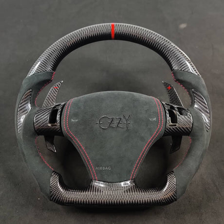 2006-2013 C6 Corvette Custom Carbon Fiber Steering Wheel - AutoLEDTech.com