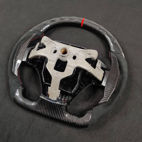 2006-2013 C6 Corvette Custom Carbon Fiber Steering Wheel - AutoLEDTech.com